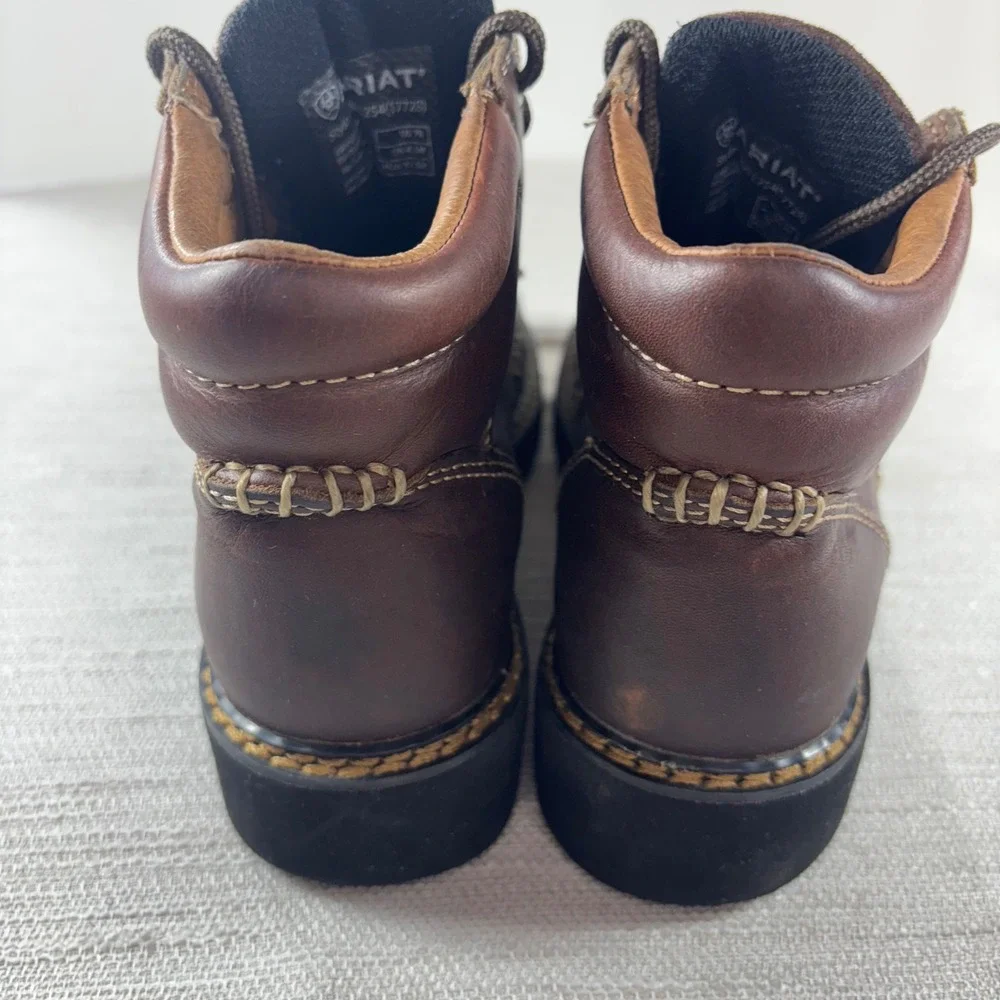 Ariat‎ Canyon Women's Brown Leather Lace Up Casual Chukka Boots Size 7